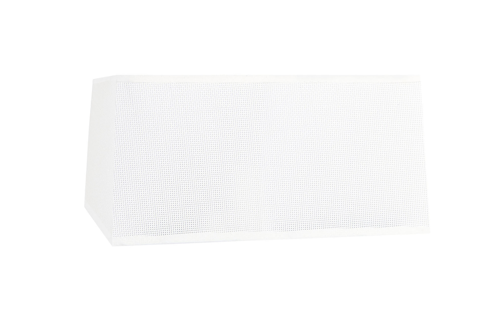 M5304  Habana 45cm Square Fabric Shade White